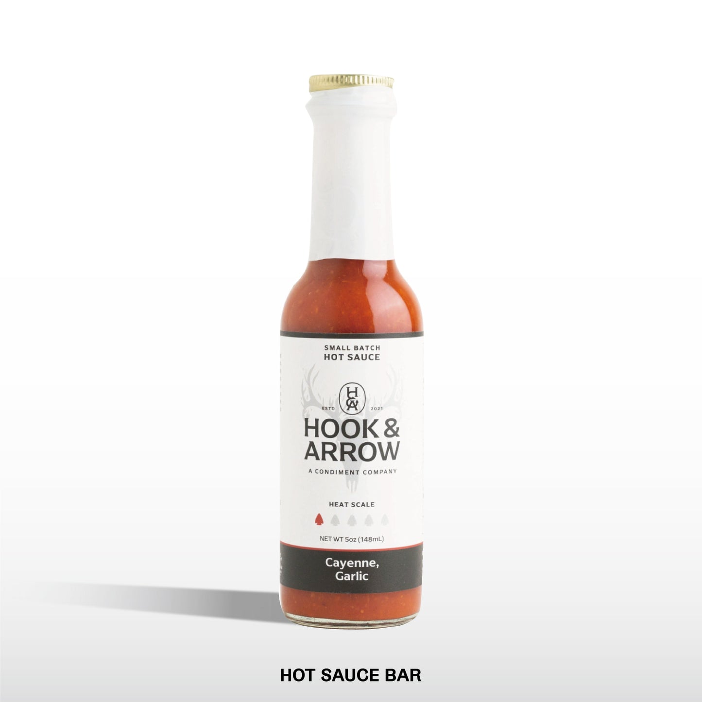 Cayenne, Garlic Hot Sauce