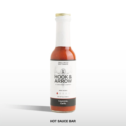 Cayenne, Garlic Hot Sauce